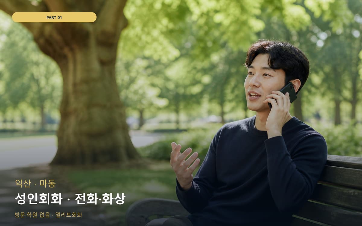 성인회화 · 전화·화상