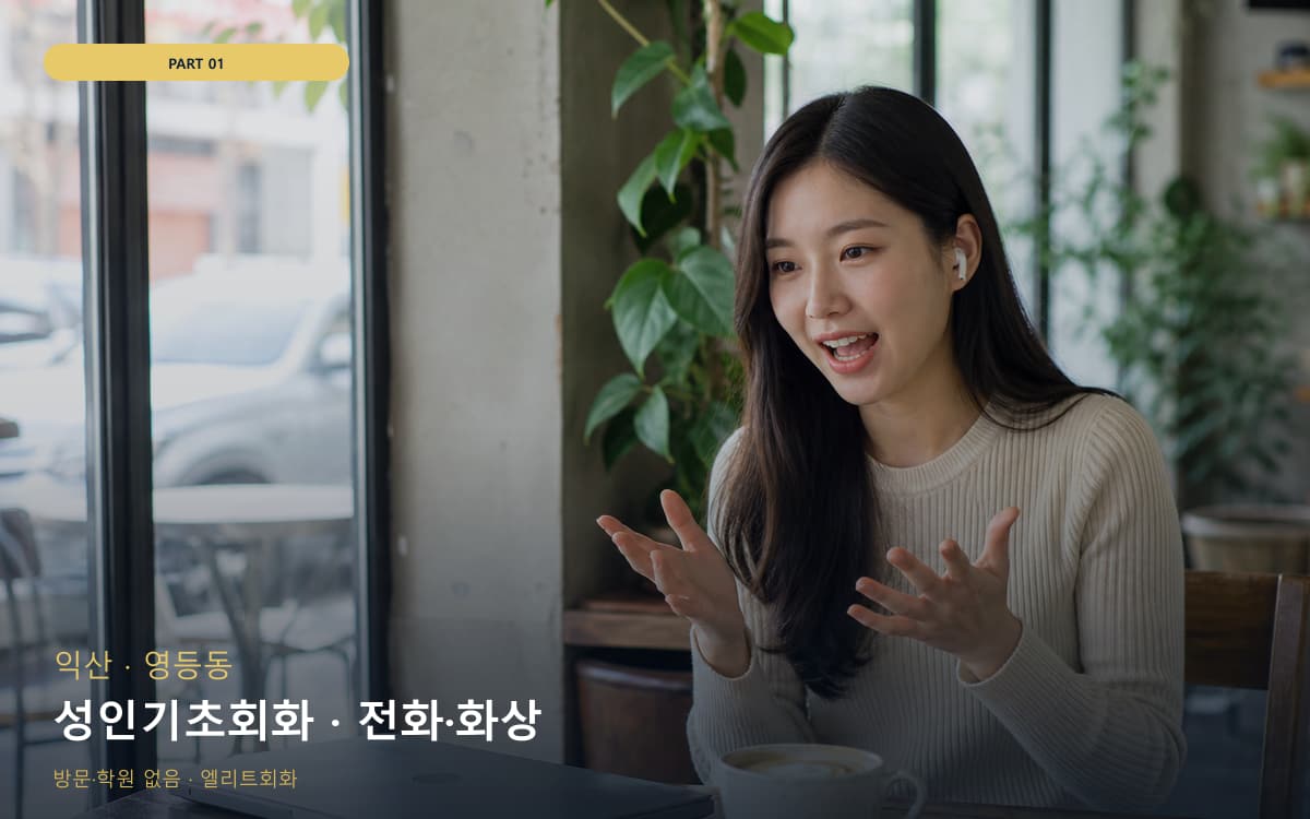 성인기초회화 · 전화·화상