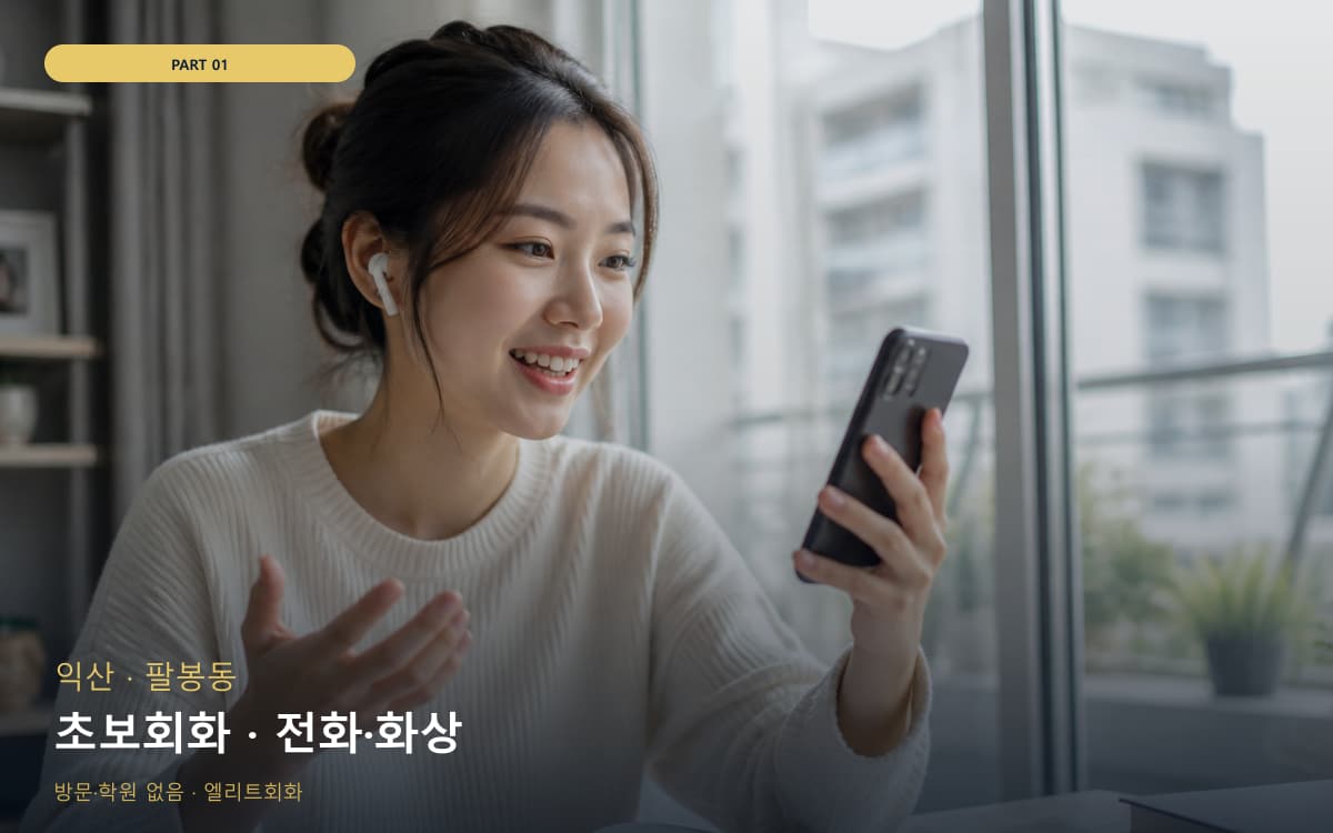 초보회화 · 전화·화상