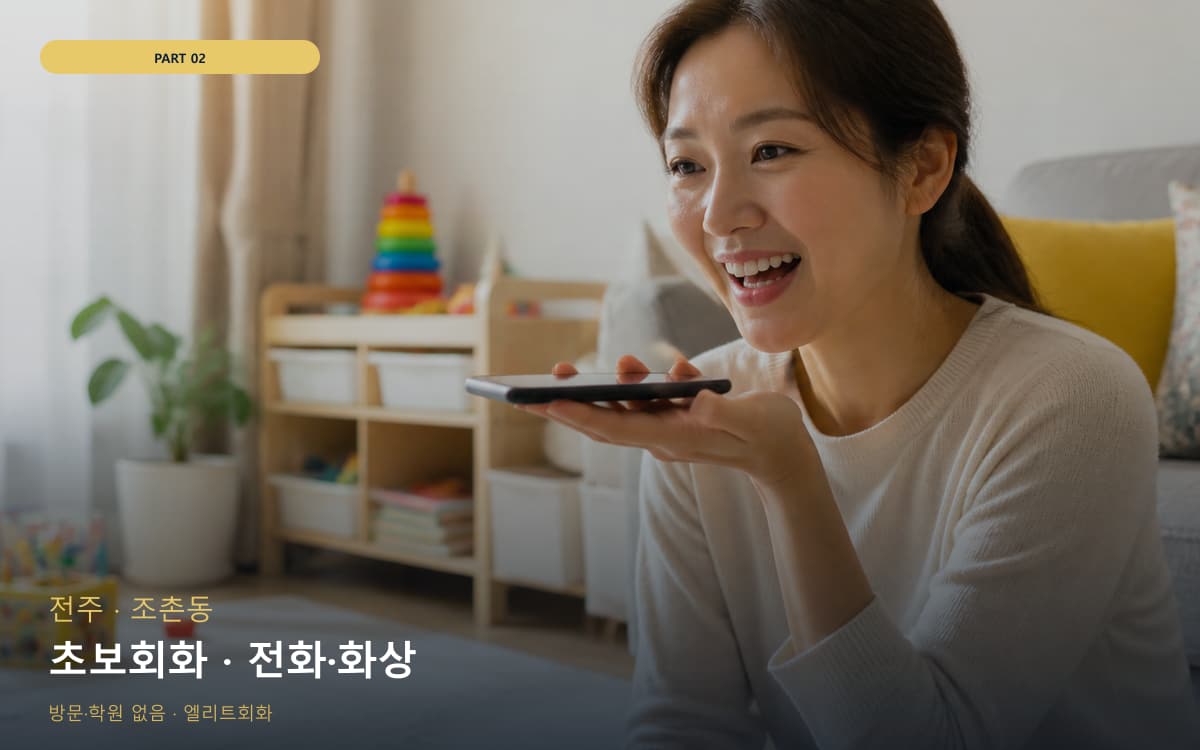 초보회화 · 전화·화상