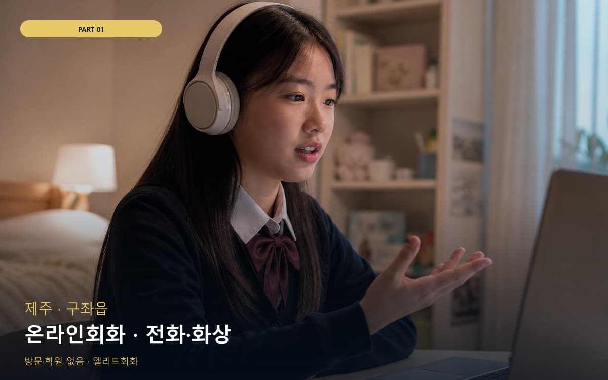 온라인회화 · 전화·화상