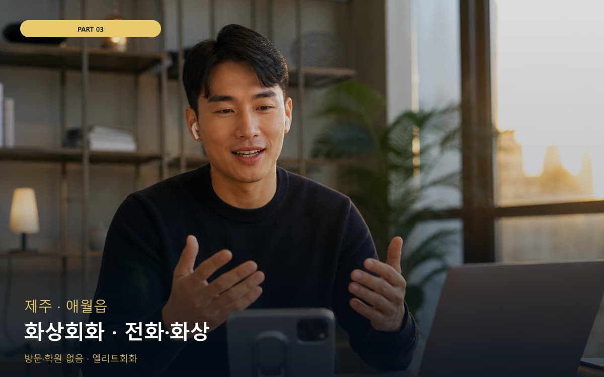 화상회화 · 전화·화상