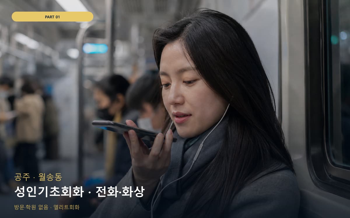 성인기초회화 · 전화·화상