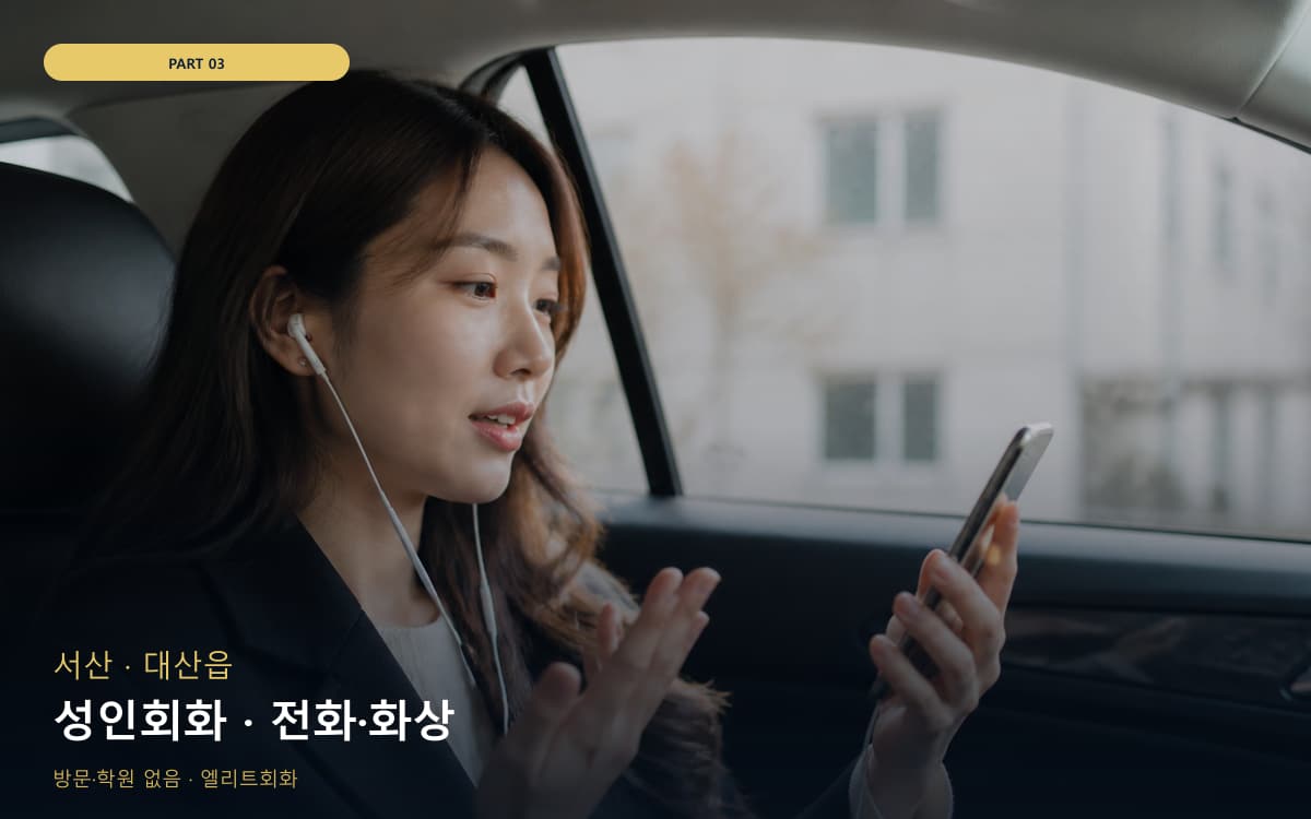 성인회화 · 전화·화상