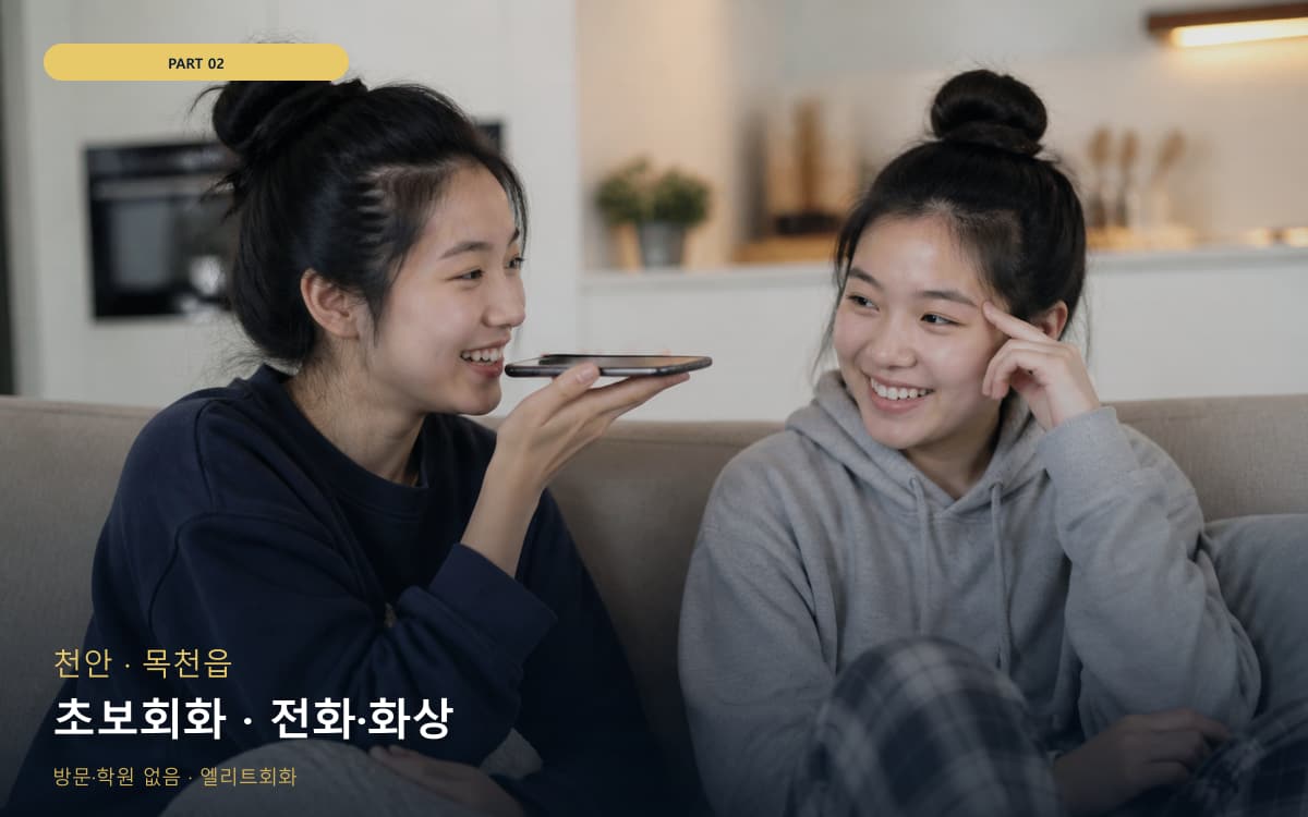 초보회화 · 전화·화상