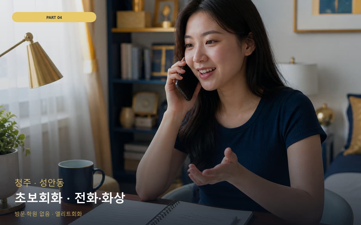 초보회화 · 전화·화상