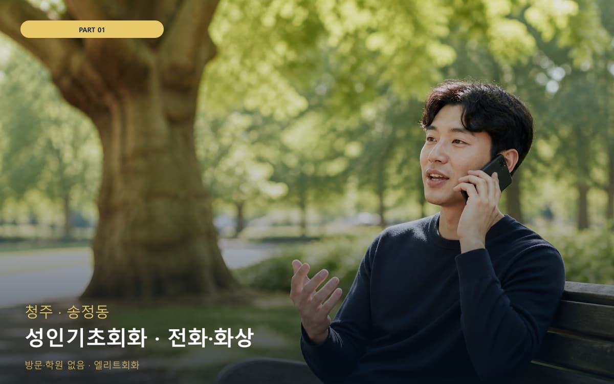 성인기초회화 · 전화·화상