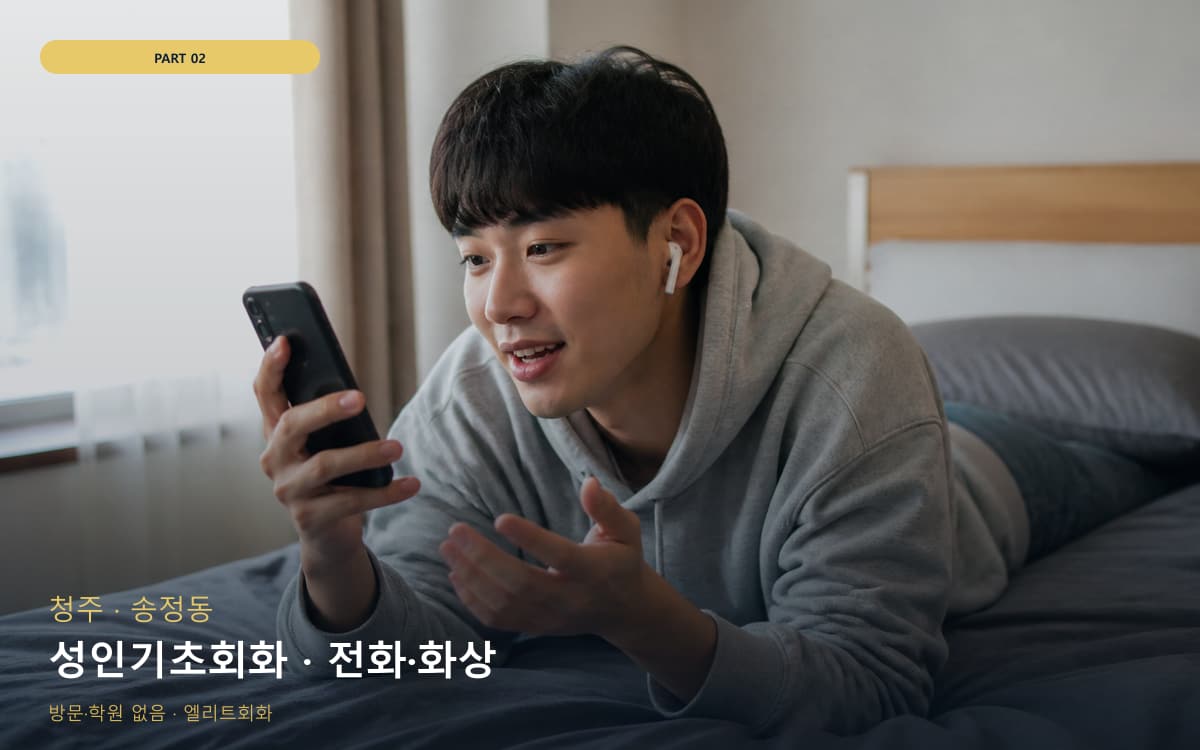 성인기초회화 · 전화·화상