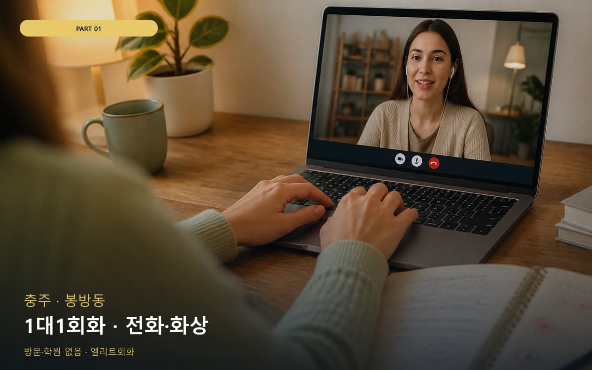 1대1회화 · 전화·화상