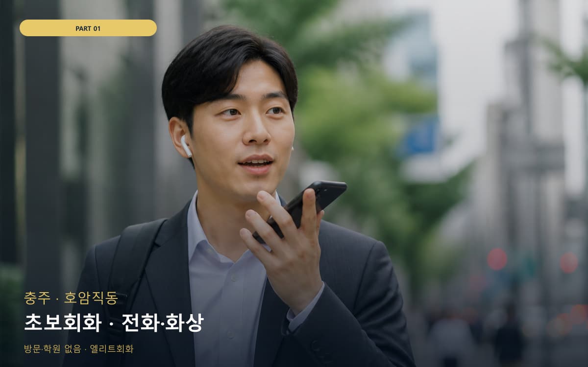 초보회화 · 전화·화상